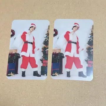 YORI 트레이딩 카드 DA PUMP 크리스마스 클리어 트레이딩 카드