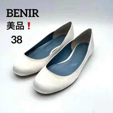 BENIR 실크 새틴 플랫슈즈 웨딩 신발 38