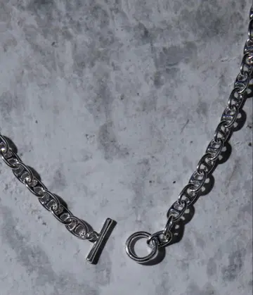 라이온 하트 앵커 체인 목걸이