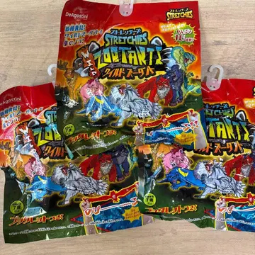 DeAGOSTINI 스트렛치즈 와일드 주탄트 3개