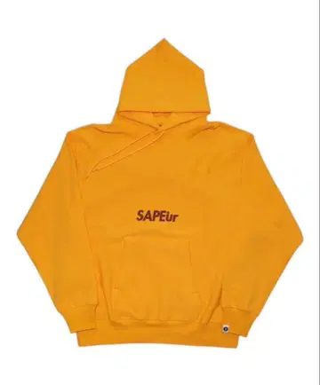SAPEur 사풀 후드티 머스타드 L 미사용 새상품 택 포함