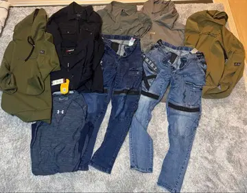 작업복 묶음 판매 9점