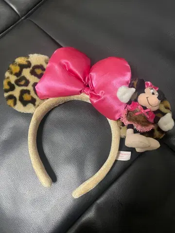 미니 표범 무늬 머리띠 레오파드 무늬