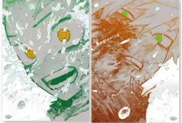 나의 히어로 아카데미아 히로아카 원화전 THE Beginning 포스터