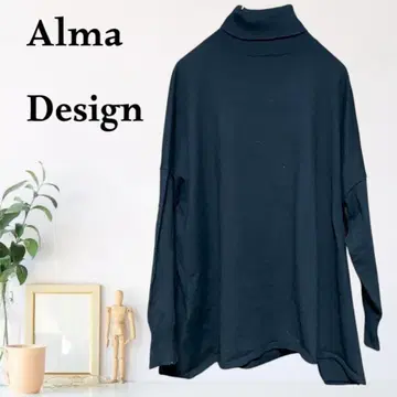 zB559 [ M ] Alma Design 리브 니트 오버 사이즈