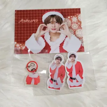 러브시크 복권 사쿠라 메지루시 액세서리 브로마이드 스티커