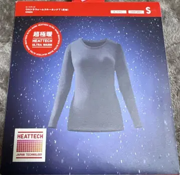 유니클로 초극난 히트텍 울트라 웜 크루넥 T S 사이즈