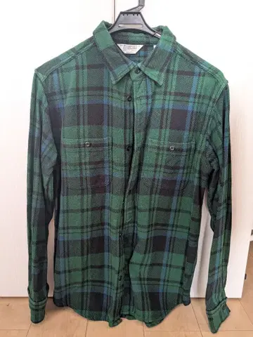 FIVE BROTHER L 사이즈 헤비 플란넬 셔츠