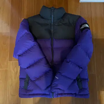 THE NORTH FACE 다운 자켓 퍼플/블랙