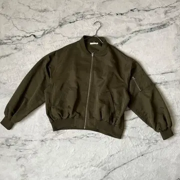 위고 MA-1 블루종 점퍼 카키