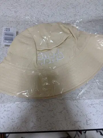 SnowMan 라이브 굿즈 베이지 버킷햇 snow world 자수