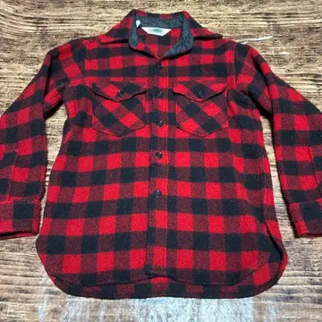 LL been 70~80년대 블록 체크 플란넬 셔츠