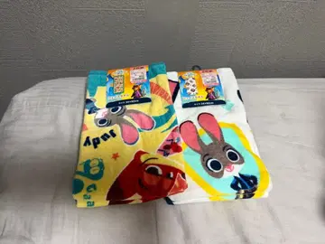 Disney 디즈니 x 시마무라 영화 주토피아2 페이스타월 2세트