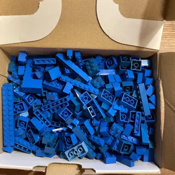 레고 블록 파란색 계열