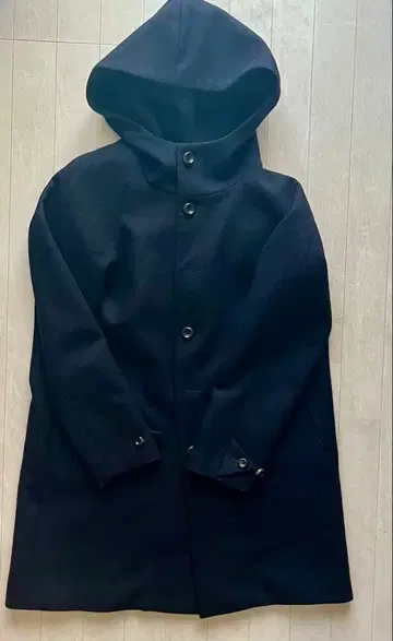 새상품급 EEL Products 오리온 코트 네이비 S 클리닝 완료