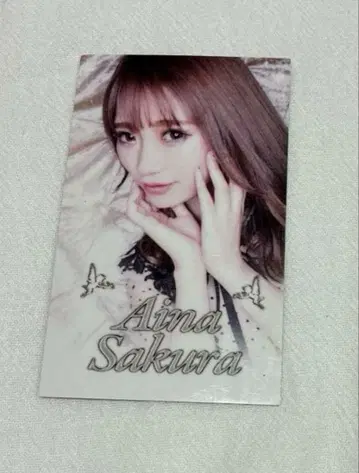 캬바쿠라걸 명함 19 벚꽃 아이나