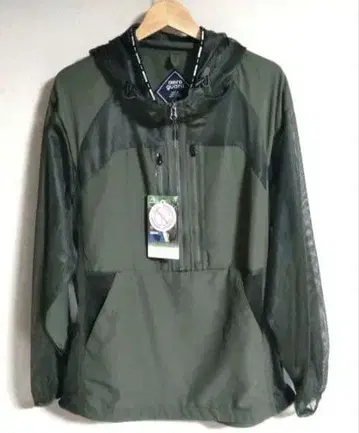 [택 포함 새상품] 워크맨 에어로 가드 메쉬 아노락 카키 LL