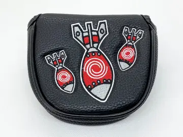 레어 새상품 오딧세이 ODYSSEY 로켓 자수 퍼터 커버