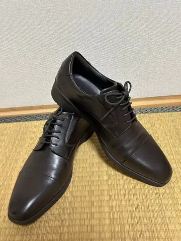 B-DRIVE 가죽 신발 브라운 계열 26.5cm