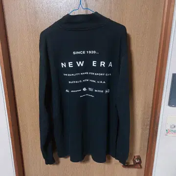 NEW ERA 뉴에라 골프 하이넥 롱T 사이즈 XL