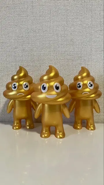 응가군 골드 3체 세트