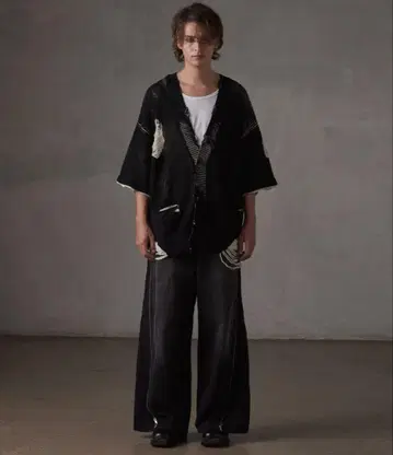 [ GRANCY ] DestructionDesign BigCardigan