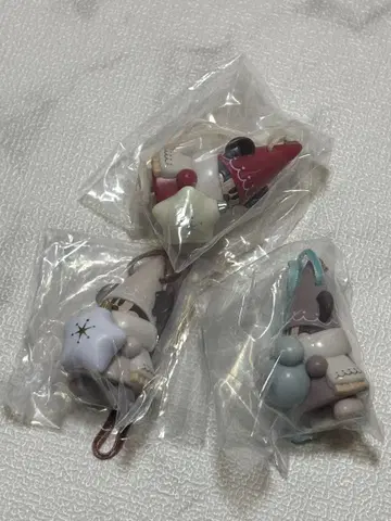 크리스마스 디즈니 리루린린 2025 캡슐 토이 3개 세트