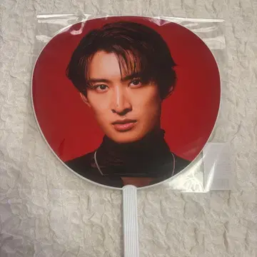 Snow Man 무카이 코지 부채 ON