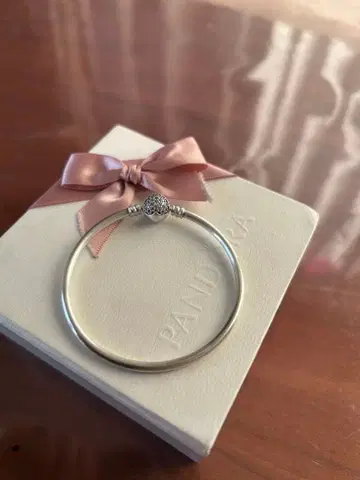 판도라 PANDORA 팔찌 오픈 뱅글 하트