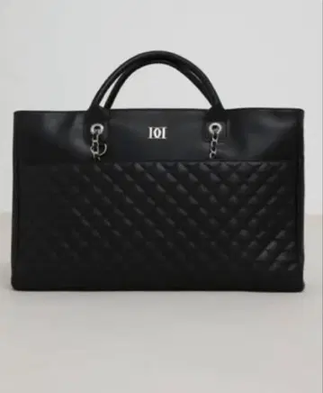 Darich 다리치 DD 퀼팅 와이드 멀티 토트백 BLACK