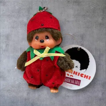 후르츠 몽치치 키체인 딸기 봉제 인형 키링