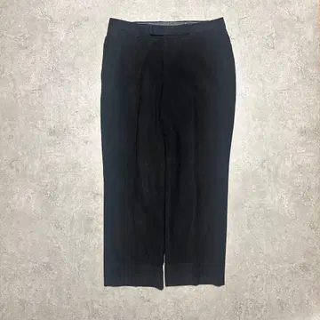 블랙 슬랙스 버튼 포함