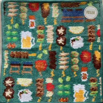 우선 맥주부터! 손수건