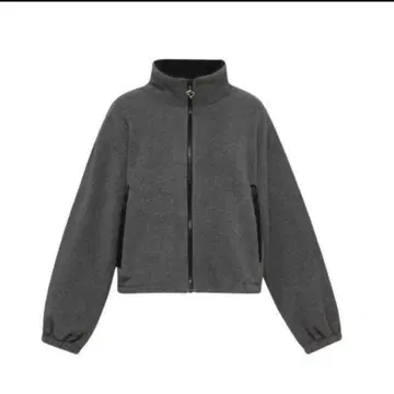 the Virgins heart charm zip fleece