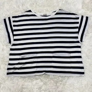 sm2 여성용 반팔 티셔츠 F 보더 사만사 모스모스 면 코튼