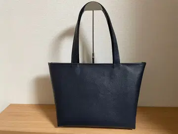 063. 네이비 토트백 소가죽 A4 사이즈 핸드메이드