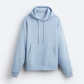 ZARA 후디 라이트 블루 스카이블루