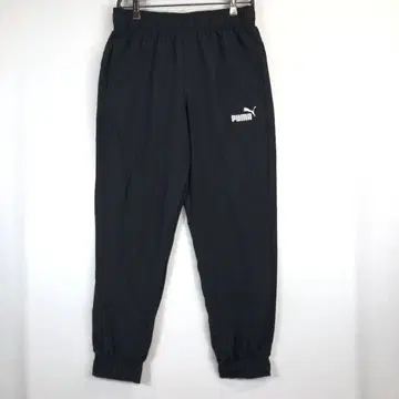 푸마 메쉬 안감 나일론 조거 팬츠 블랙 L 사이즈 849541