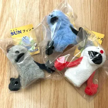 퍼펫 순순 핑거퍼펫 봉제 인형 3종 키링 마스코트