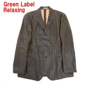 A6904 그린 라벨 릴랙싱 테일러드 자켓 면 브라운 M
