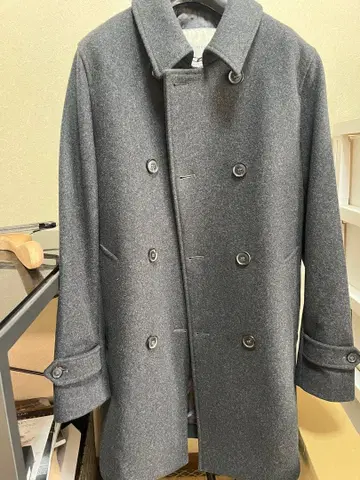 MACKINTOSH 매킨토시 피코트 36 새상품급 영국 그레이