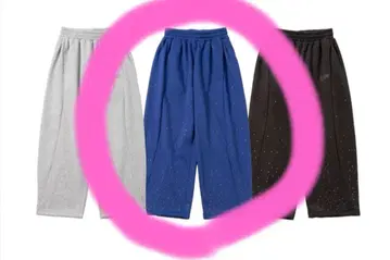 HTH 큐빅 스웨트 팬츠