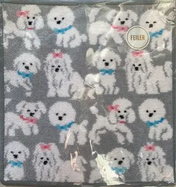 복슬복슬 강아지 손수건