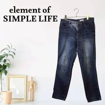 zG452 [ L ] element of SIMPLE LIFE 데님 팬츠