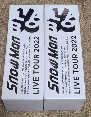 Snow Man LIVE TOUR LABO 2022 응원봉 2개 세트