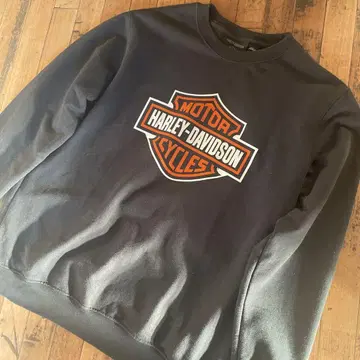 HARLEY-DAVIDSON 블랙 맨투맨