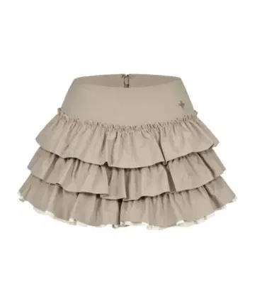 andwang Charm 프릴 퀼로트 미니스커트 M