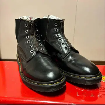 닥터마틴 8홀 지퍼 사이드 고어