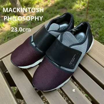 MACKINTOSH PHILOSOPHY 벨크로 니트 스니커즈 23cm
