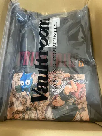 FAIRY TAIL TEE /CHARCOAL 볼트룸 페어리 테일